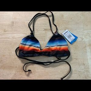 Size XL Reversible American Flag Bikini bottom